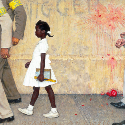 Norman Rockwell painting