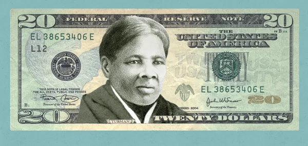 Harriet Tubman 20 dollar bill